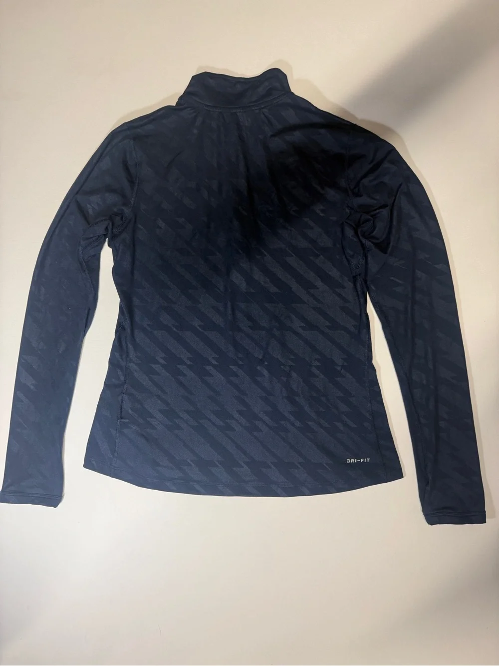 Nike Woman’s Navy Geometric Quarter-Zip‎ Pullover